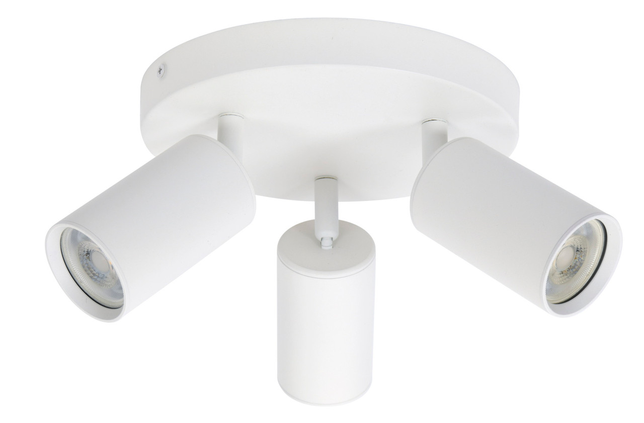 White 3 pan spotlight