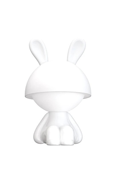 Novelty sitting girl night light white