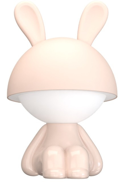 Novelty sitting girl night light in pink