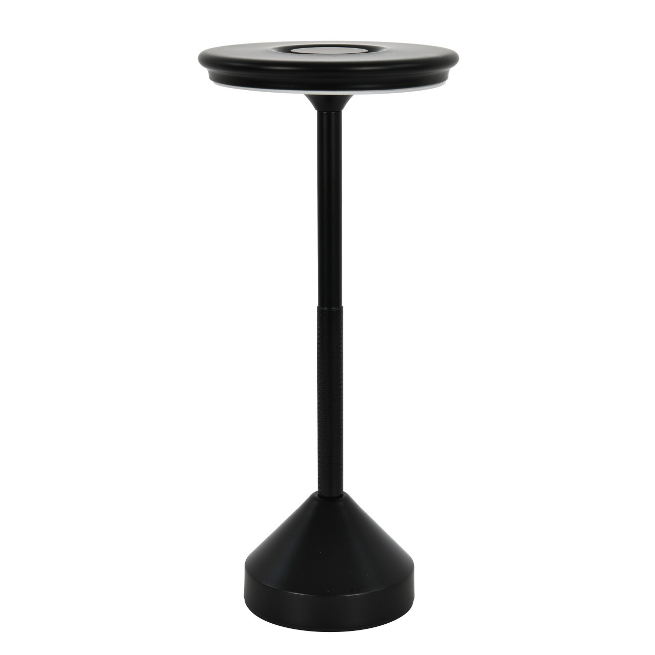 Black LED table lamp