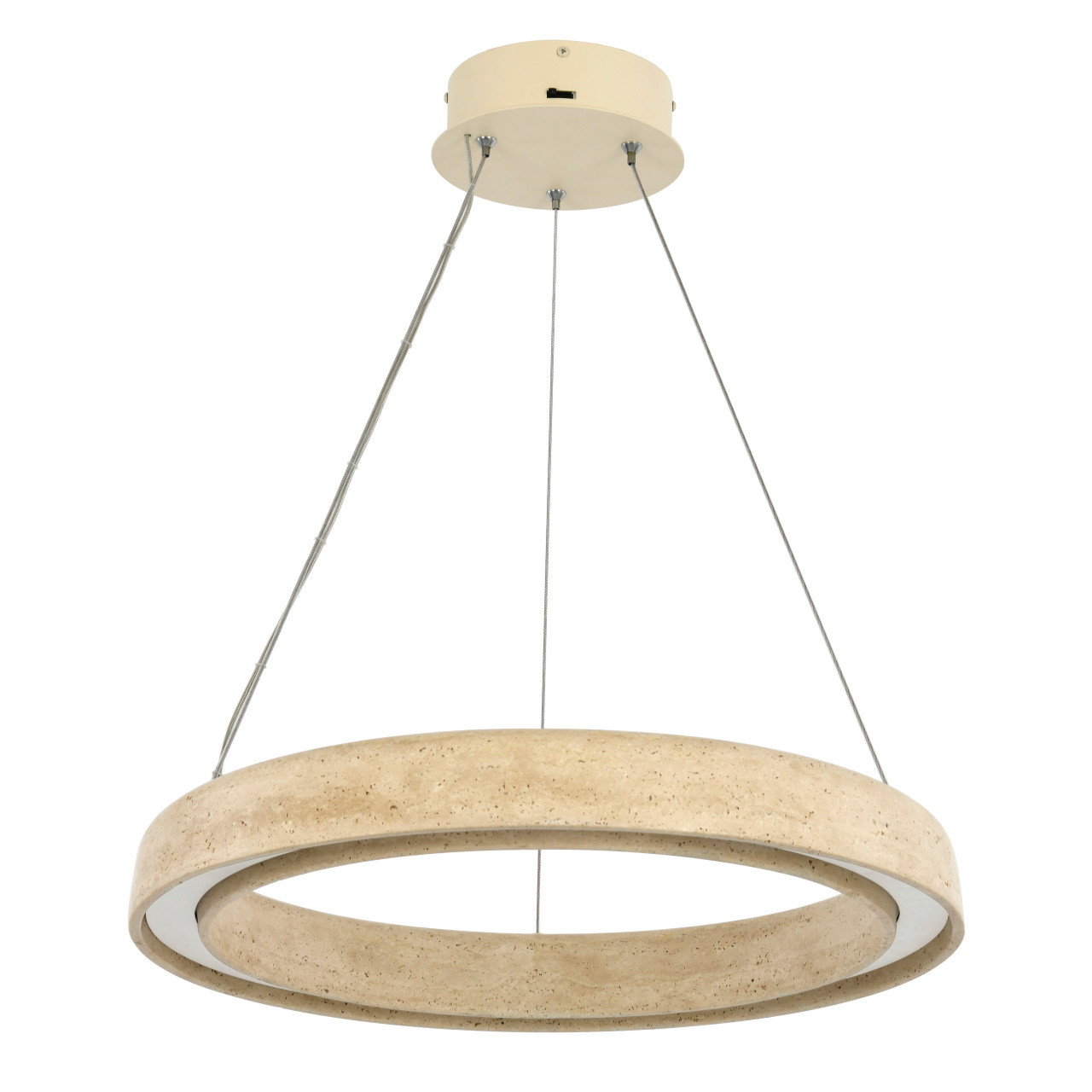 Travertine 700mm pendant