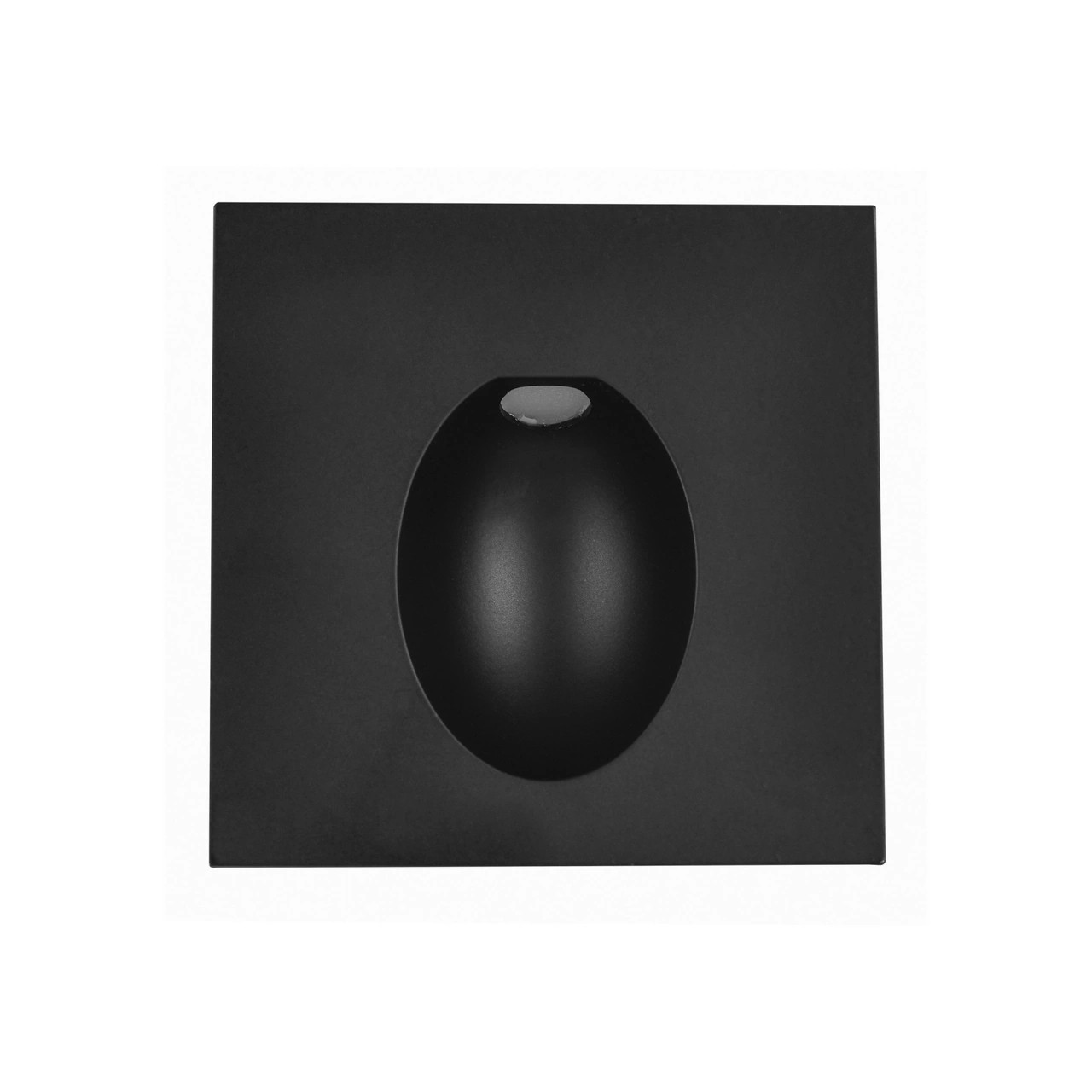 Black oval steplight