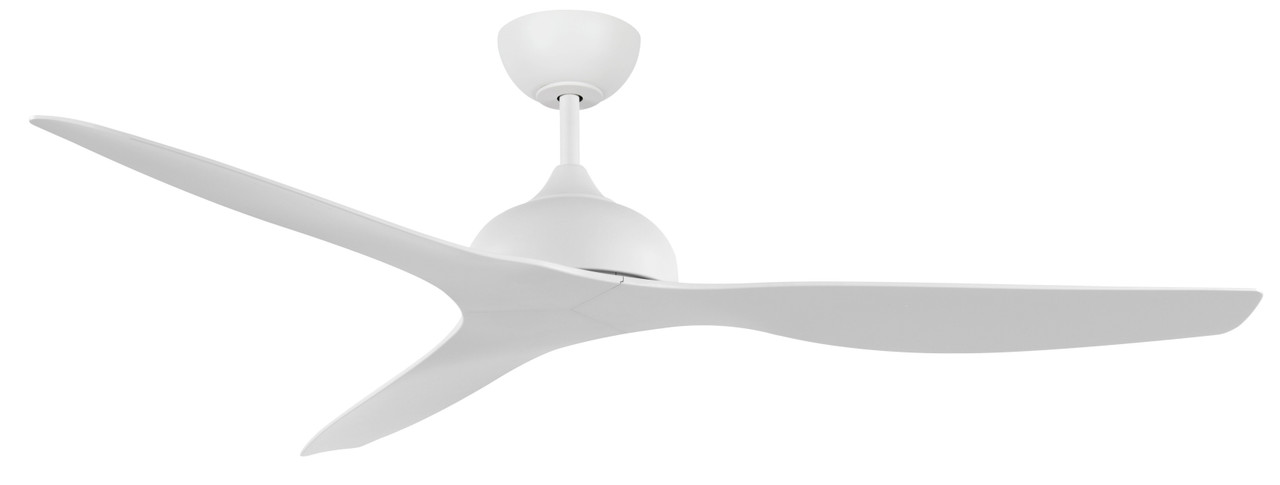 White 3 blade DC fan