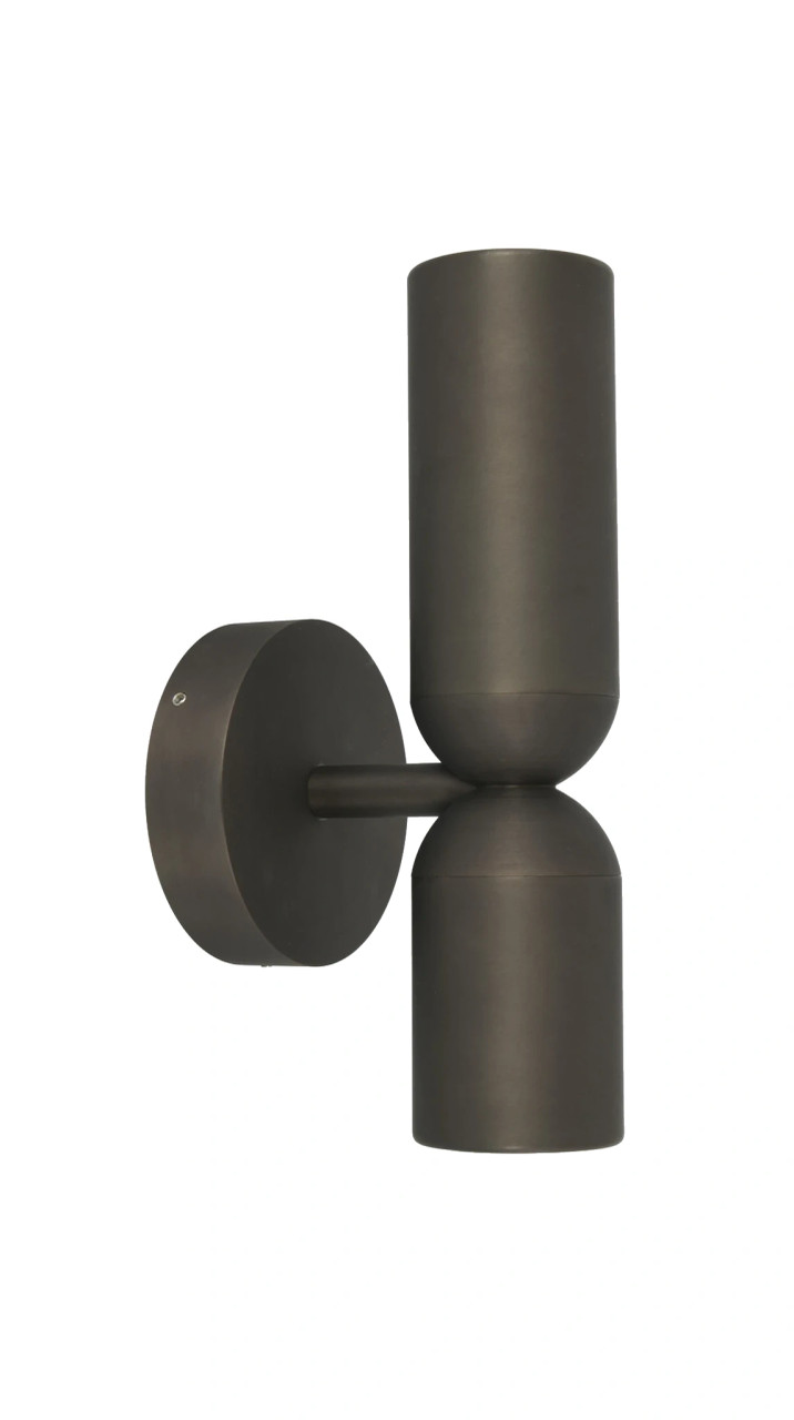 Kahn 1 IP65 2 Light Wall Light Bronze