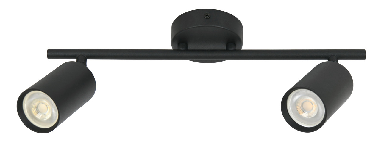 Black 2 bar spotlight