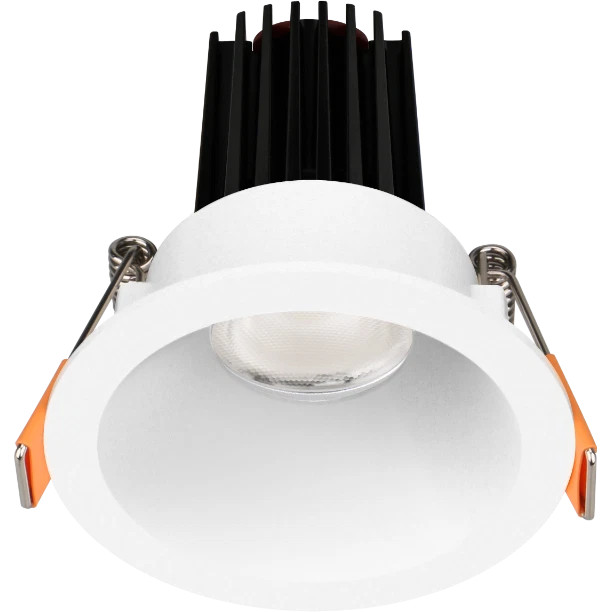 Nebulo IP54 Warm White Dimmable Downlight White