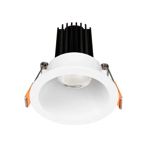 Nebulo IP54 Warm White Dimmable Downlight White