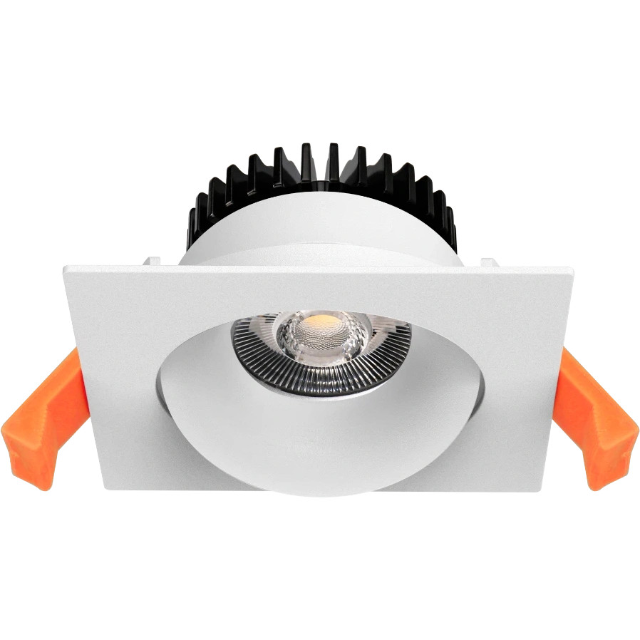 Arcadia IP54 CCT Dimmable Tiltable Square Downlight White