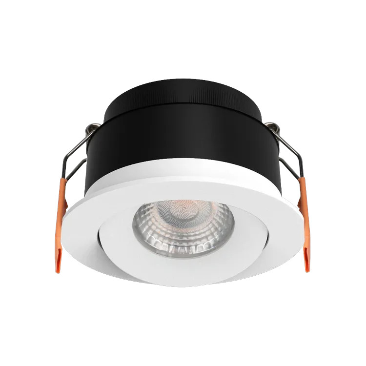 Rossi IP65 CCT Dimmable Tiltable Downlight White