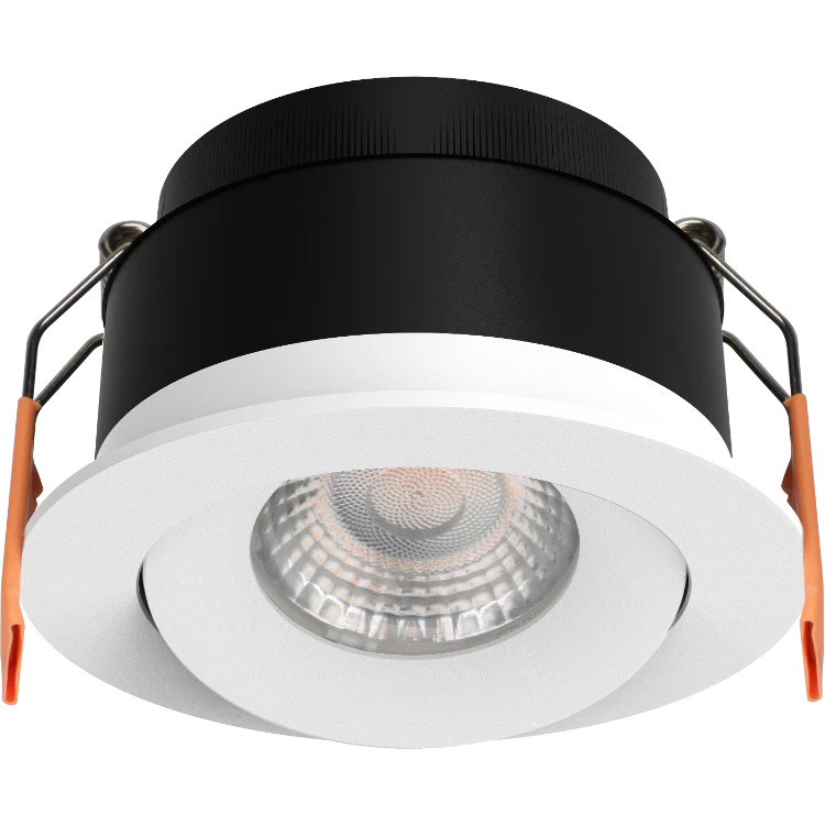 Rossi IP65 CCT Dimmable Tiltable Downlight White