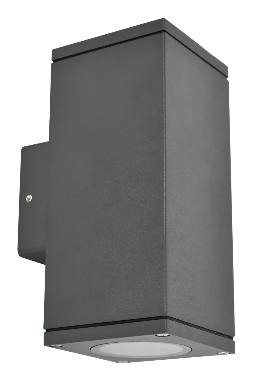 Graphite up/down wall light with IP65 rating