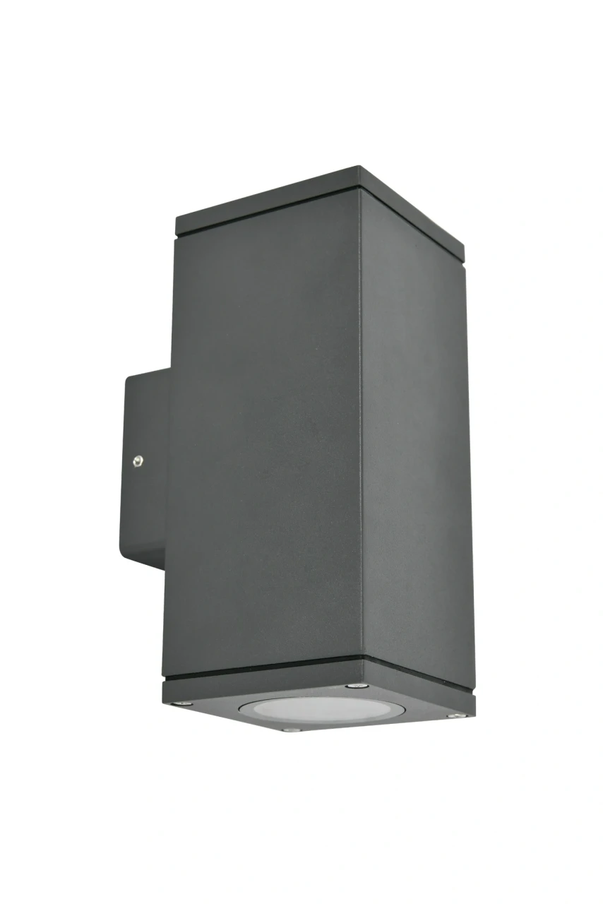 Graphite up/down wall light with IP65 rating