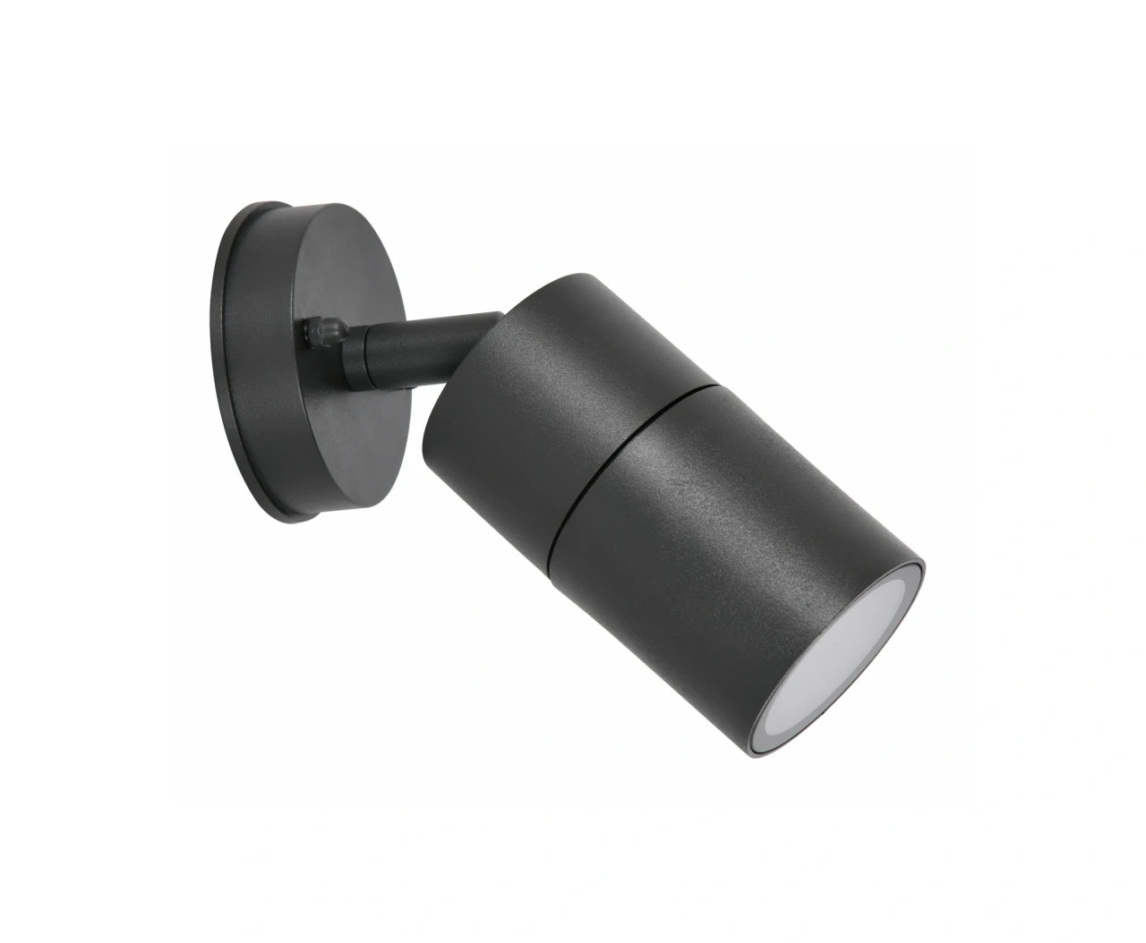 Adjustable wall light in graphite