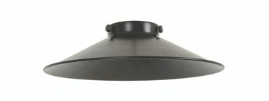 Black metal shade part of our Manor range