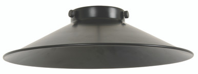 Black metal shade part of our Manor range