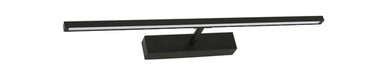 Black 900mm vanity wall light