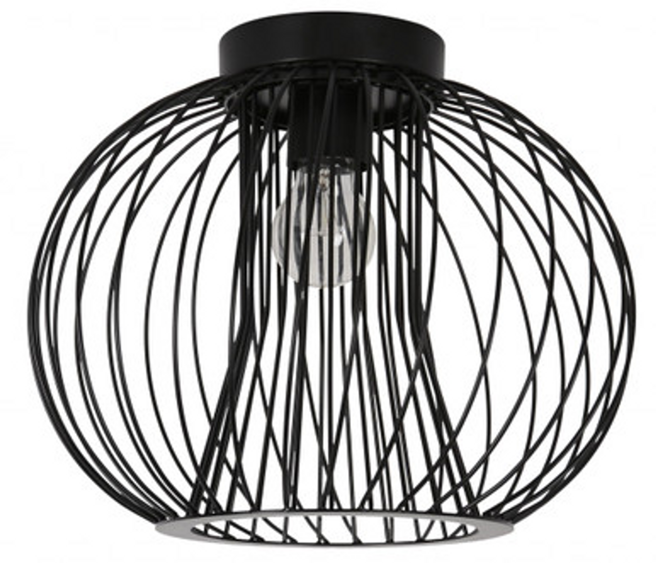 Black DIY cage-like fixture