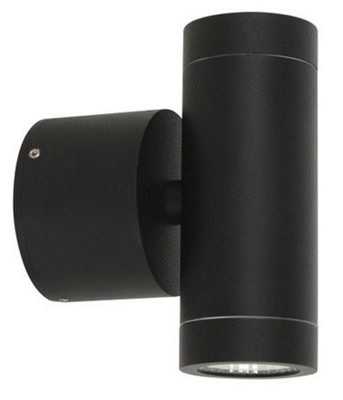 Black up/down pillar light