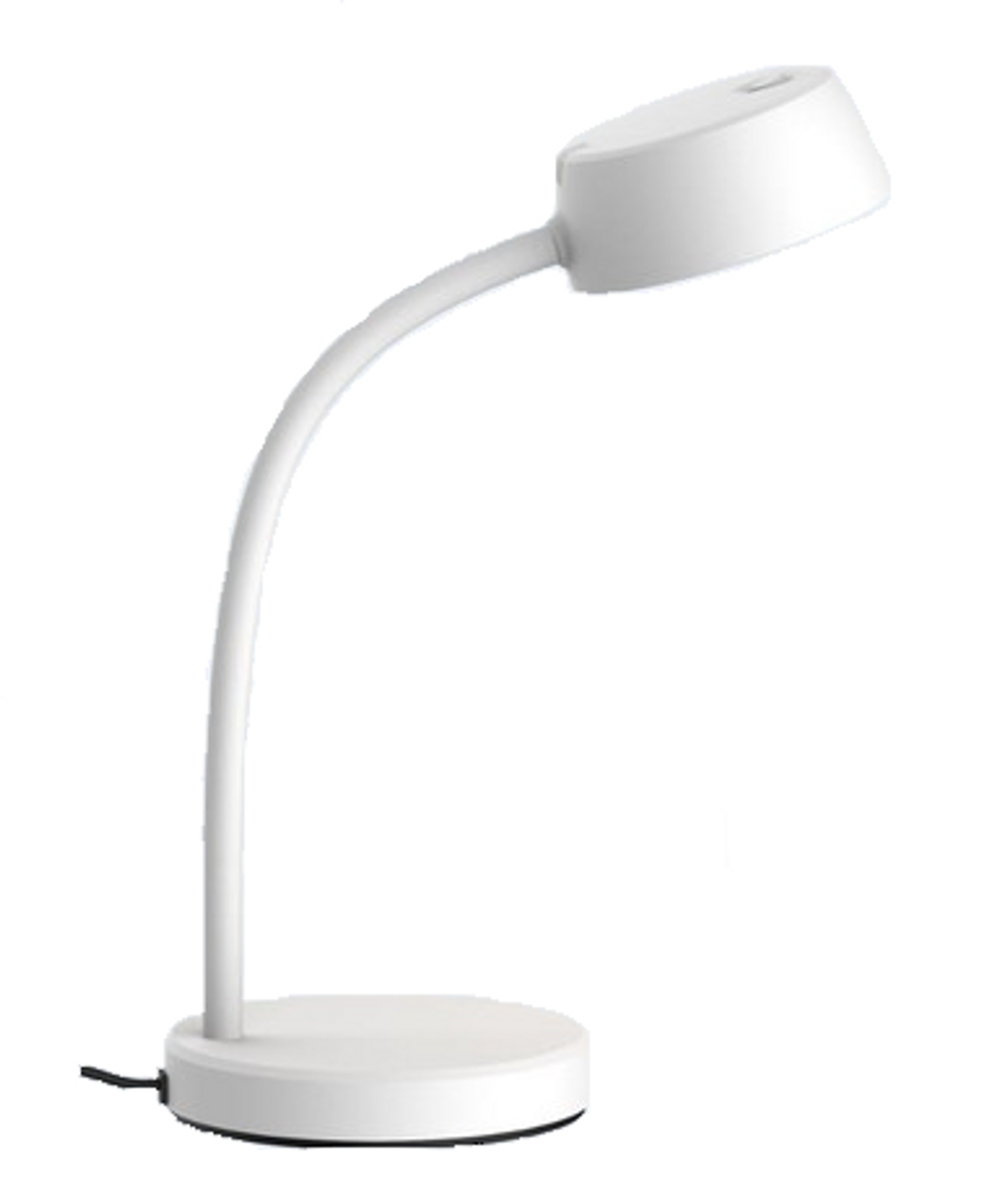 White adjustable table lamp