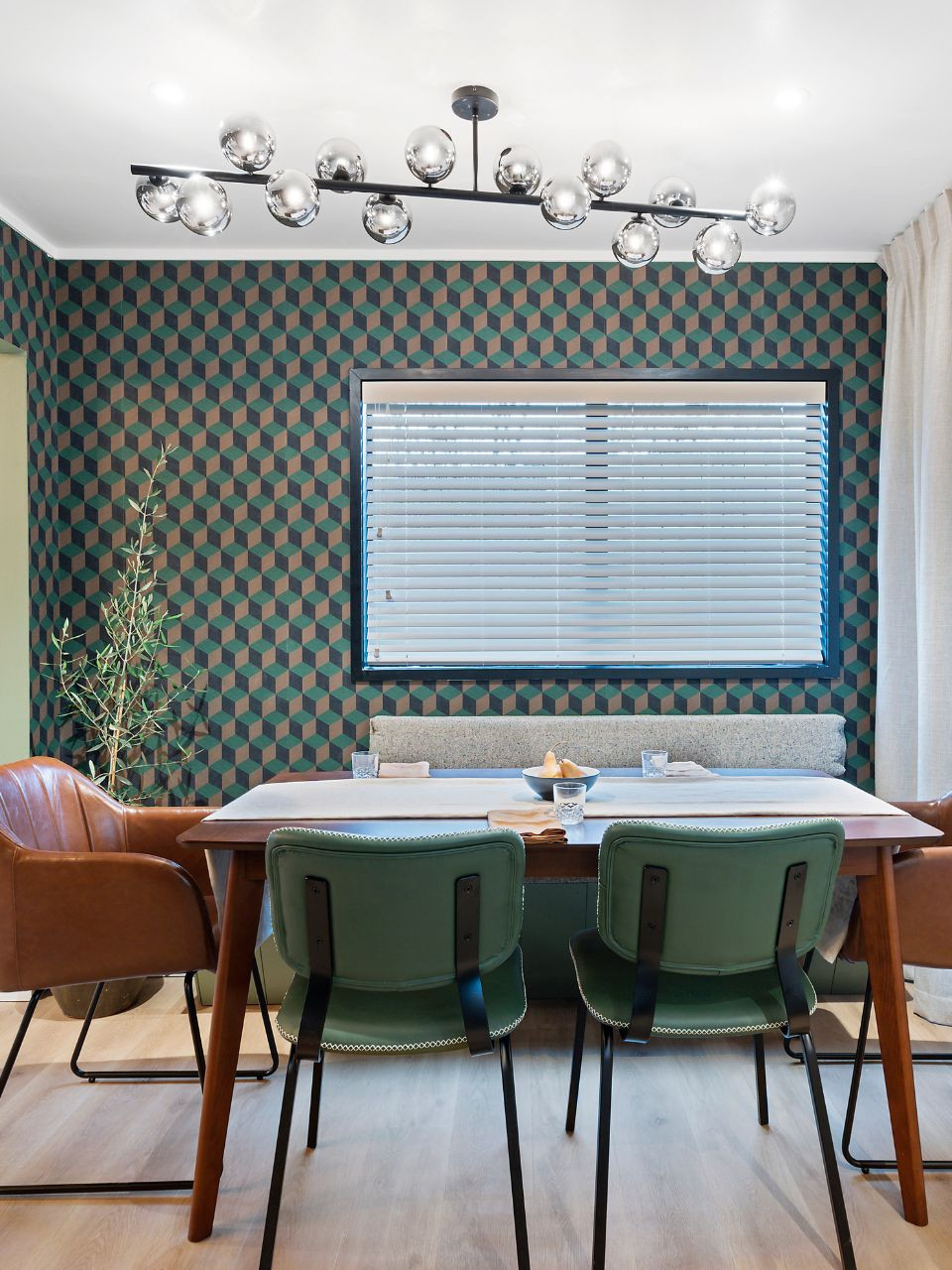 Clooney 14 Light Pendant Black with Smoke Glass Lighting Direct