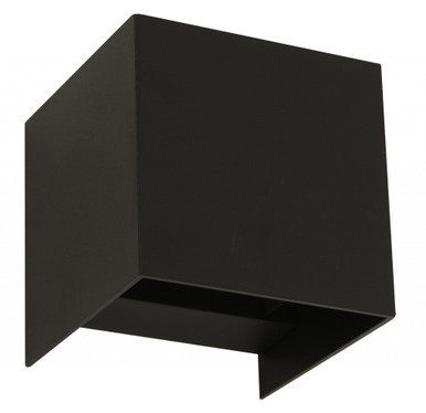 Mason II Square CCT Dimmable Wall Light Black Lighting Direct
