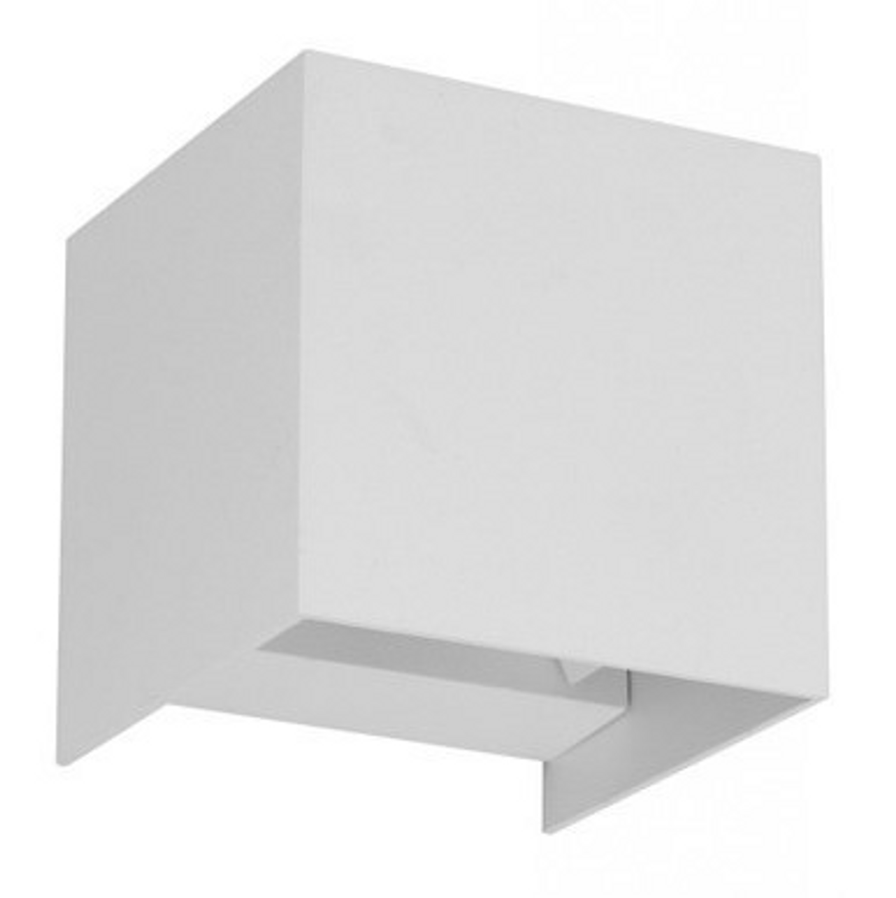 White square wall light