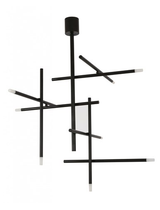 Ledlux STAX 8L PENDANT BLACK