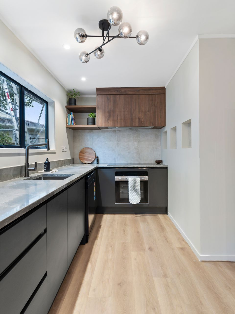 Clooney 6 Light CTC Matt Black Lighting Direct