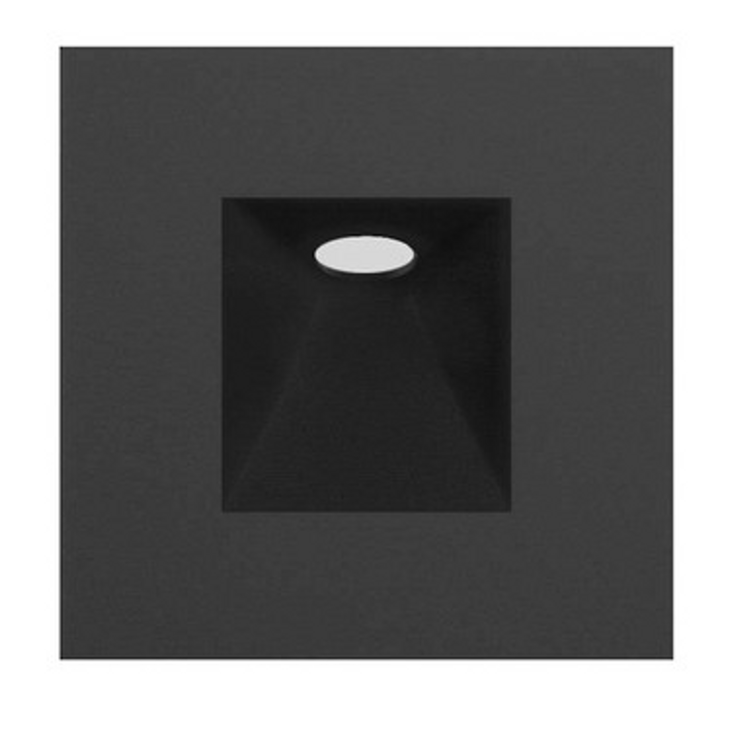 Elfa Square Steplight Black Lighting Direct
