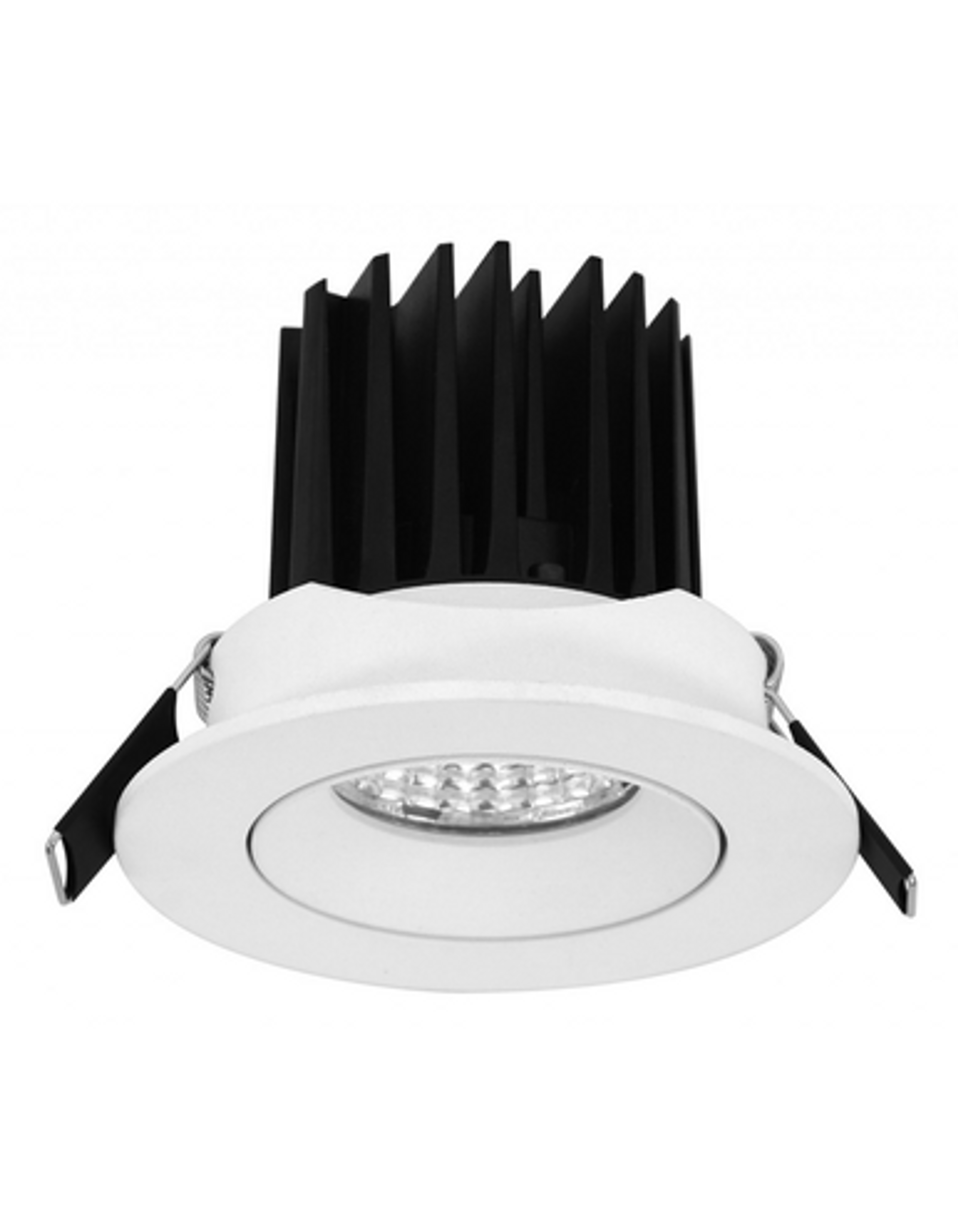 Strata Downlight Warm White Dimmable Round White Lighting Direct