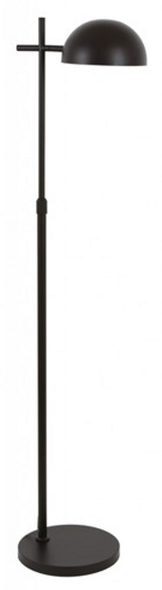 Oil rubbed bronze floor lamp with adjustable height