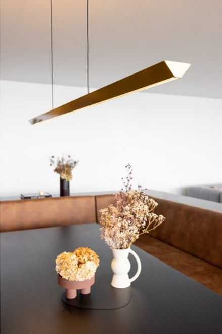 Brass 1.8m linear pendant Brass 1.8m linear pendant