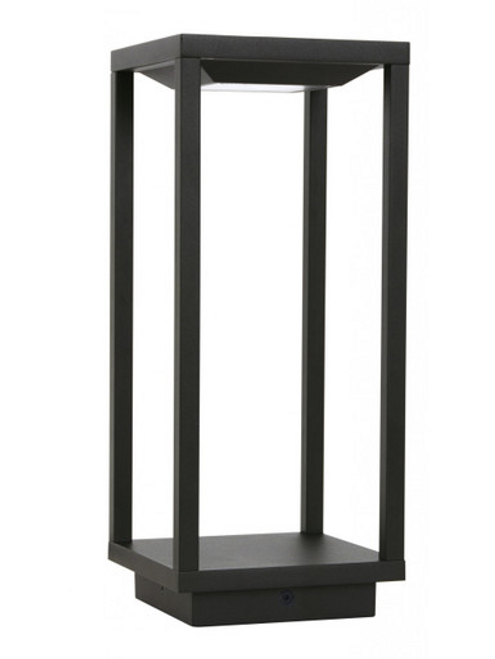 Black textured finish bollard Black textured finish bollard