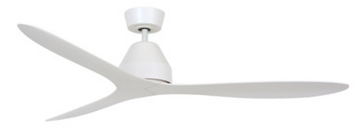 White ceiling fan with 56" blades