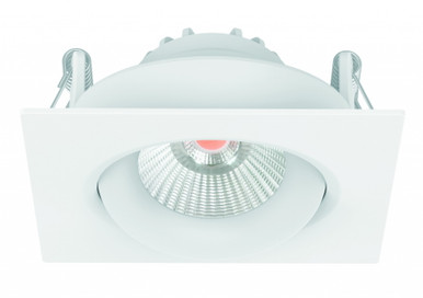 White square downlight