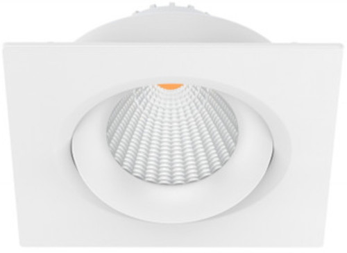 White square downlight