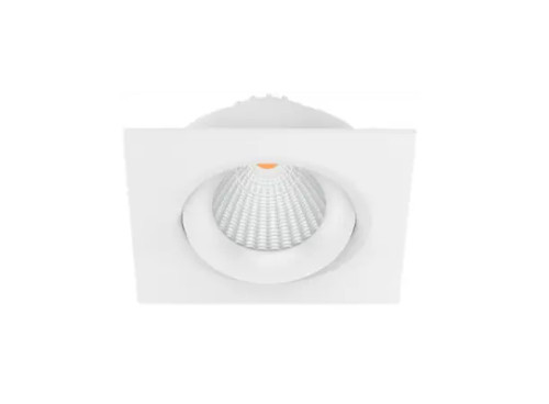 White square downlight