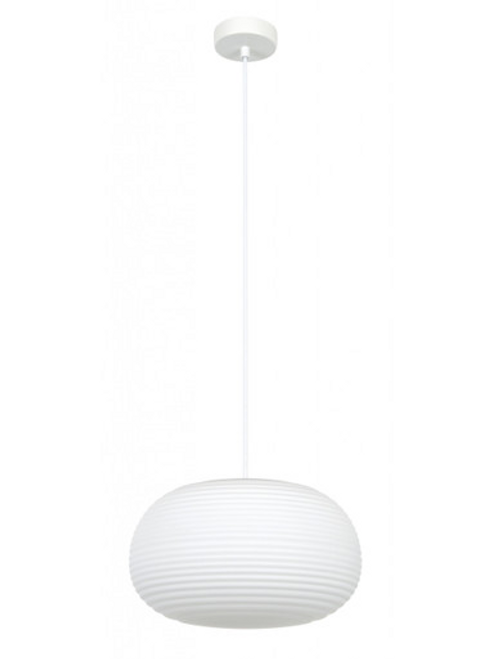 Opal 340 pendant with white suspension Opal 340 pendant with white suspension