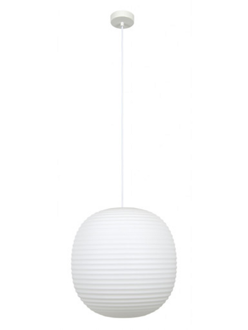 Opal 400 pendant with white suspension