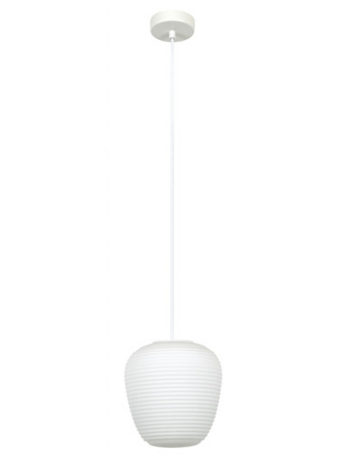 Opal 200 pendant with white suspension