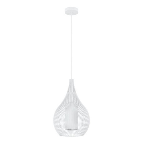 Cage large pendant white with white diffuser Cage large pendant white with white diffuser