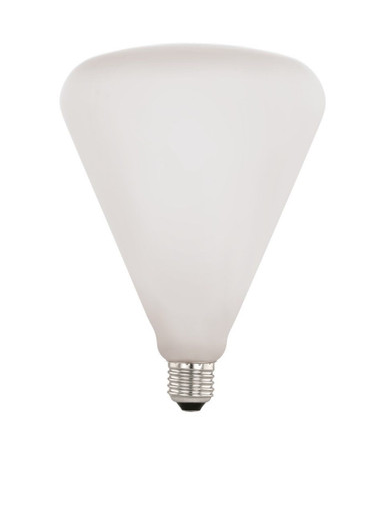 Opal 140mm cone-like LED E27 bulb