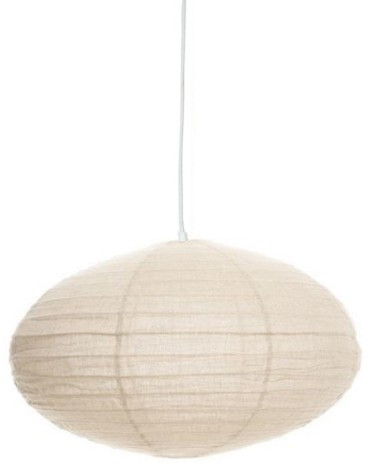 Oval 800mm taupe shade