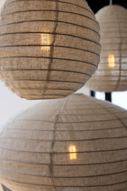 Linen fabric shade for pendants Linen fabric shade for pendants