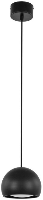 160mm stone black LED pendant