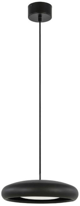 297mm black stone LED pendant