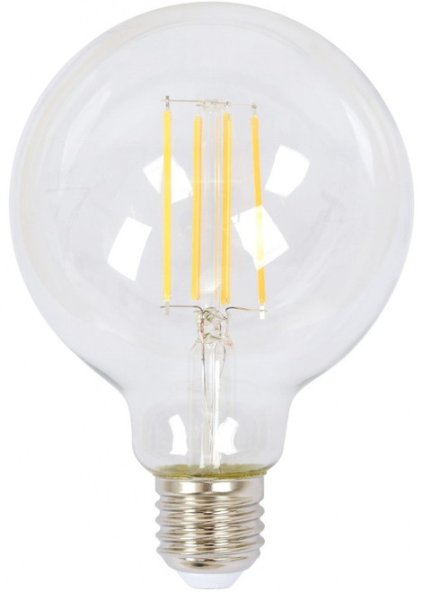 G125 ES/E27 clear LED bulb