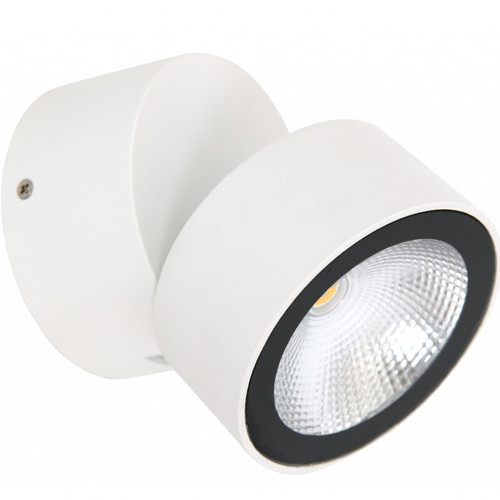 White Wall Light IP44 Rated Exterior Adjustable