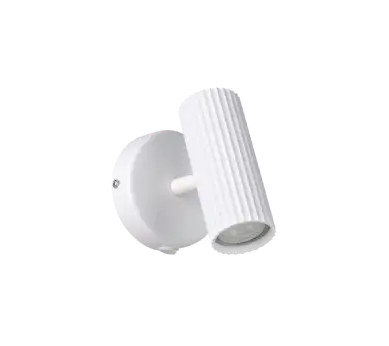 White single spotlight with adjustable heads