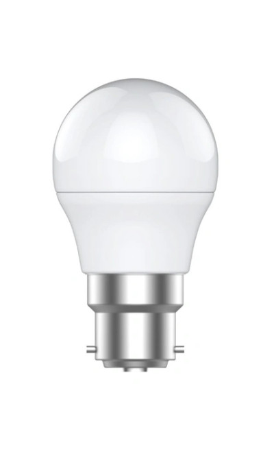 BC/B22 S45 lamp with white finish
